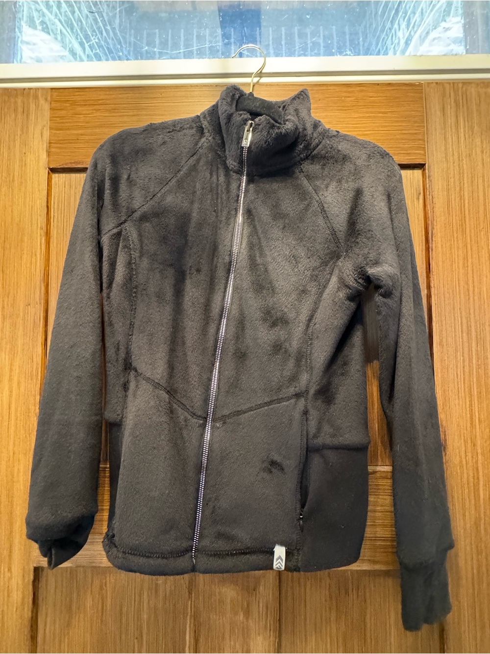 So Black Full-Zip Fleece Jacket